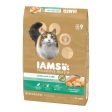 IAMS ProActive Health Adult Long Hair Dry Cat Food Chicken & Salmon 1ea 15 lb Online now