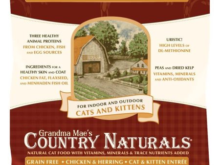 Grandma Mae s Country Naturals Grain Free Dry Cat Food Chicken 1ea 3 lb Hot on Sale