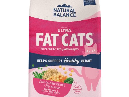 Natural Balance Pet Foods Ultra Fat Cats Dry Cat Food Chicken & Salmon, 1ea 6 lb For Cheap