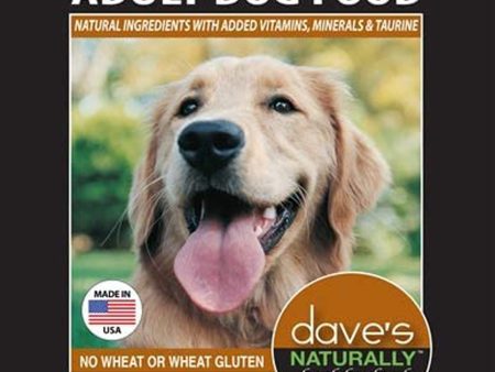 Dave s Pet Food Naturally Healthy Adult Dry Dog Food 18Lbs. For Discount