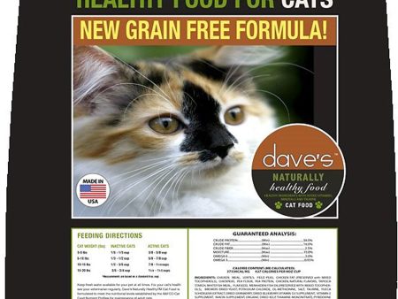 Dave s Pet Food Naturally Healthy Adult Dry Cat Food 20 Lbs. Online Hot Sale