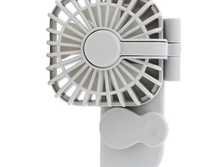 Portable Fan with Clip (Grey) on Sale