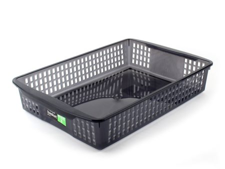 A4 Smokey Grey Basket   Desk Organizer on Sale