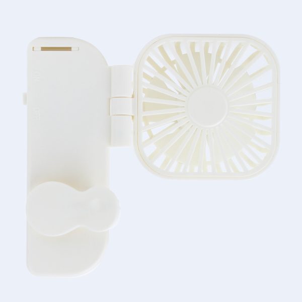 Portable Fan with Clip (White) Hot on Sale