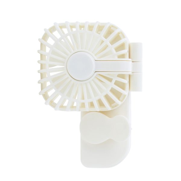 Portable Fan with Clip (White) Hot on Sale