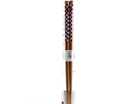 21cm Traditional Pattern Bamboo Chopsticks Online