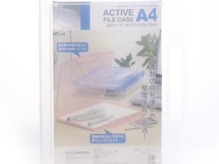 A4 Clear Plastic File Case Sale