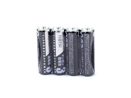 Fujitsu Manganese AA Batteries (4pcs) Fashion