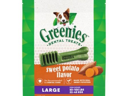 Dog Dental Treats Teenie Sweet Potato 12 Oz   8 Count (Large  Sweet Potato) by Greenies Discount