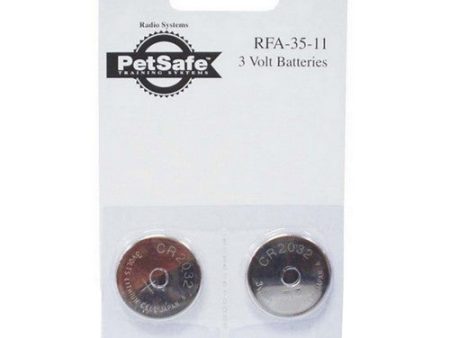 3 Volt Lithium Coin Cell Batteries 2 Count by PetSafe For Discount