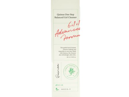 Axis-Y Quinoa One-Step Balanced Gel Cleanser 180ml Online Hot Sale