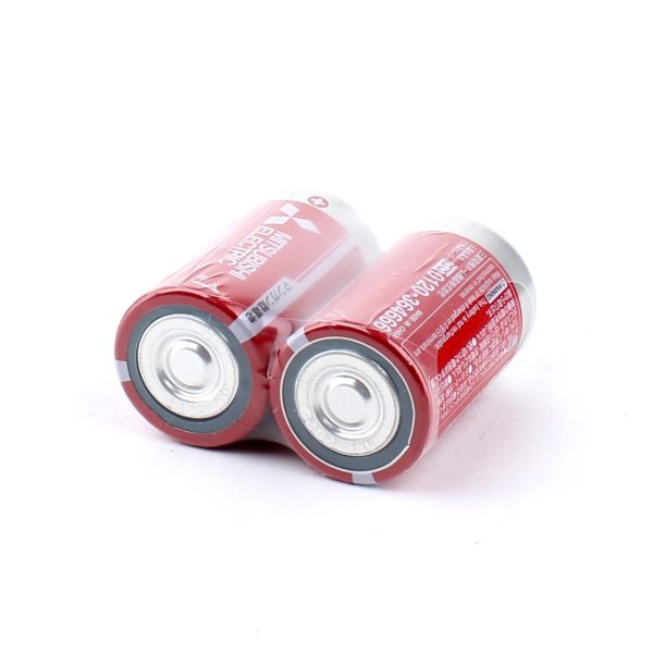 Mitsubishi Manganese D Size 1.5V R20PD Batteries (2pcs) Sale