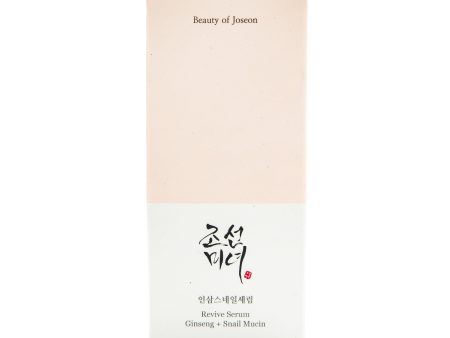 Beauty of Joseon Revive Serum Ginseng & Snail Mucin 30ml For Sale