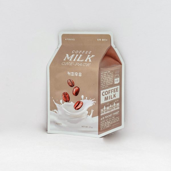 Apieu Face Sheet Mask (Milk One Pack Coffee   1Pc) Online Hot Sale