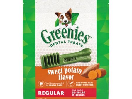 Dog Dental Treats Teenie Sweet Potato 12 Oz   12 Count (Regular  Sweet Potato) by Greenies For Discount