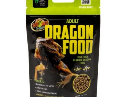 Adult High Fiber Dragon Food 1 Count   1 Oz (Crumble) by Zoo Med Online